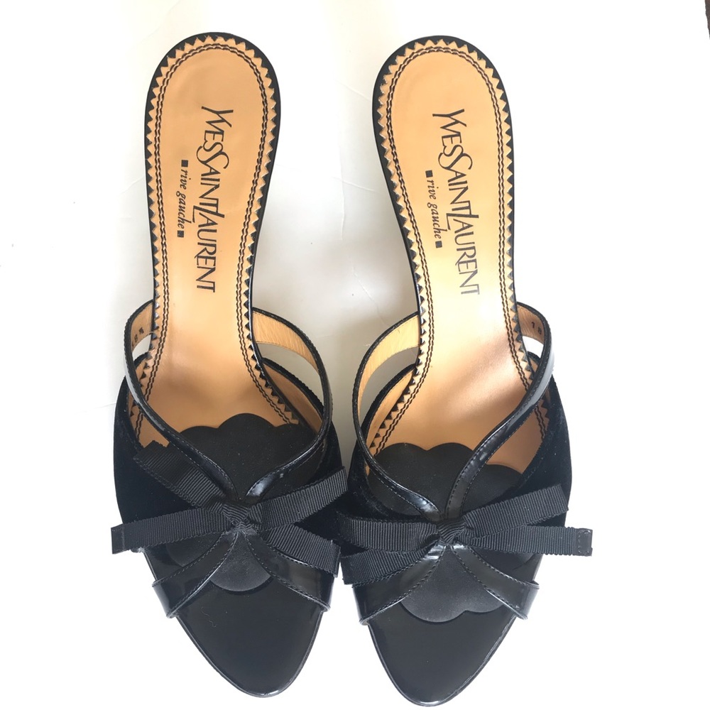 YSL Yves Saint Laurent Black Heels
